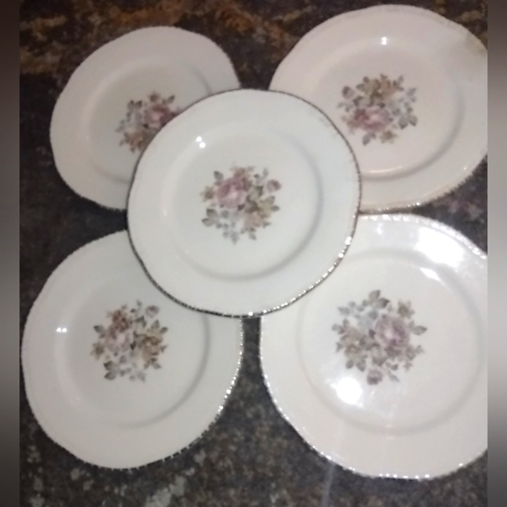 (5) Stratford (Liberty Shape) by Cunningham & Picket,  6.2 Bread & Butter plates